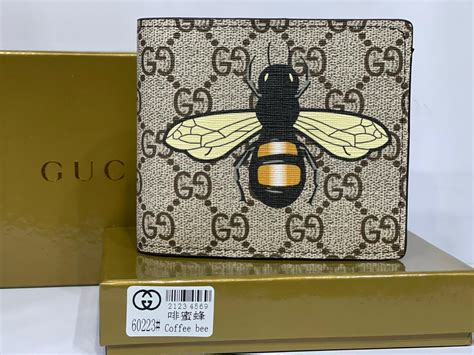 gucci bee wallet replica|gucci bee wallet for sale.